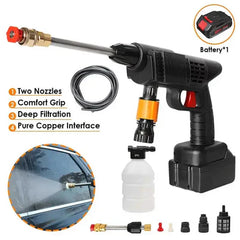 Wireless High Pressure Washer Gun | Perfect for Every Cleaning Task