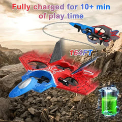 Remote Control Flying Fighters Plane – 2.4GHz Remote Control Plane with 6-Axis Gyro for Kids 10+